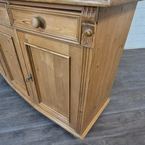 Buffetschrank Küchenschrank Schrank 1,37 m Kiefer – Bild 7