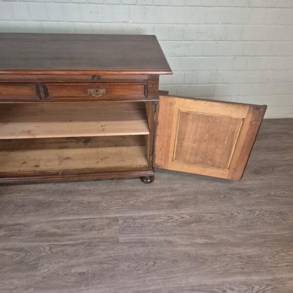 Anrichte Sideboard Jugendstil 1900 Nussbaum – Bild 15