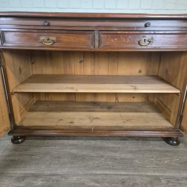 Anrichte Sideboard Jugendstil 1900 Nussbaum – Bild 14