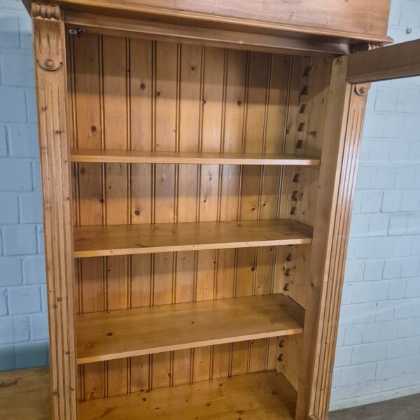 Vitrine mit Sideboard Schrank 1,77 m Kiefer – Bild 17