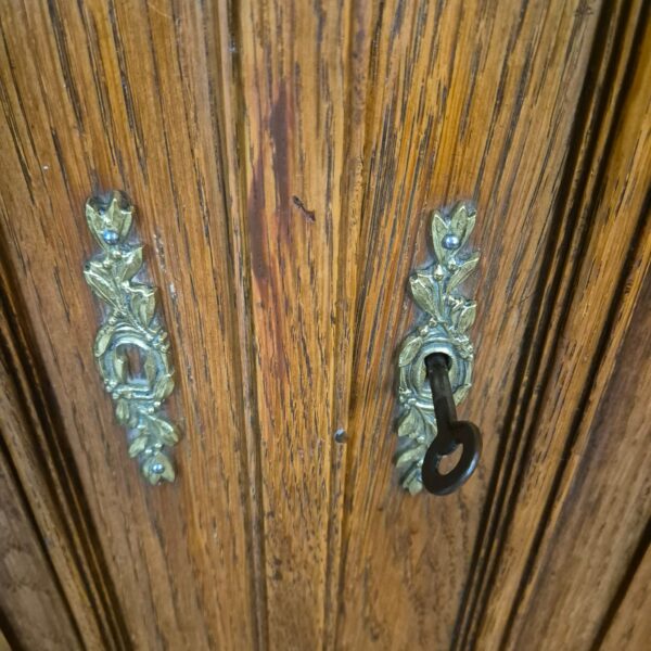 Buffetschrank Schrank Jugendstil 1905 Eiche – Bild 9