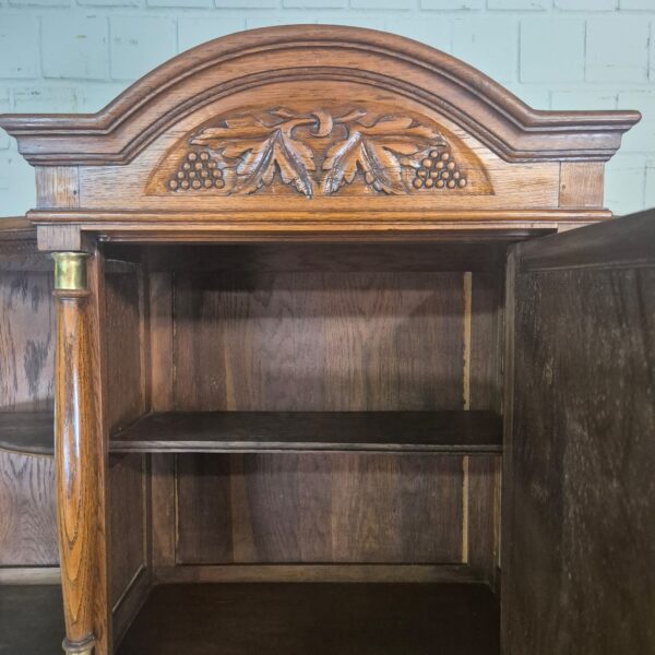Buffetschrank Schrank Jugendstil 1905 Eiche – Bild 19