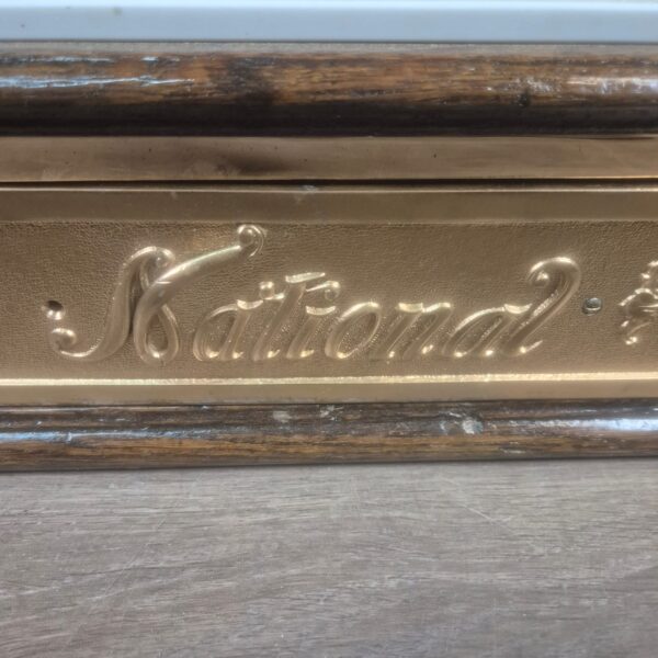 Ladenkasse Kasse National 1906 Messing Kupfer – Bild 12