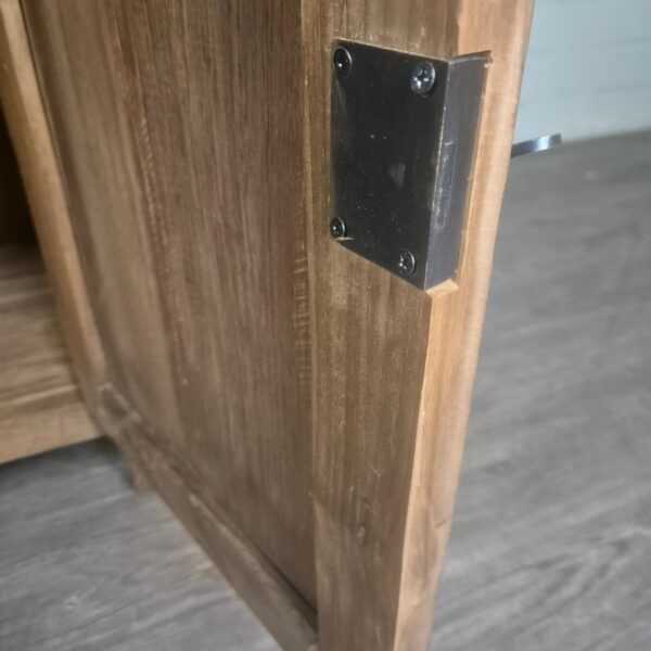 Weinschrank Sideboard Teakholz 1,00 m – Bild 8