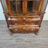 Vitrine Schrank Neubarock Nussbaum 1,47 m – Bild 5