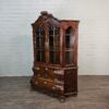 Vitrine Schrank Neubarock Nussbaum 1,47 m – Bild 3