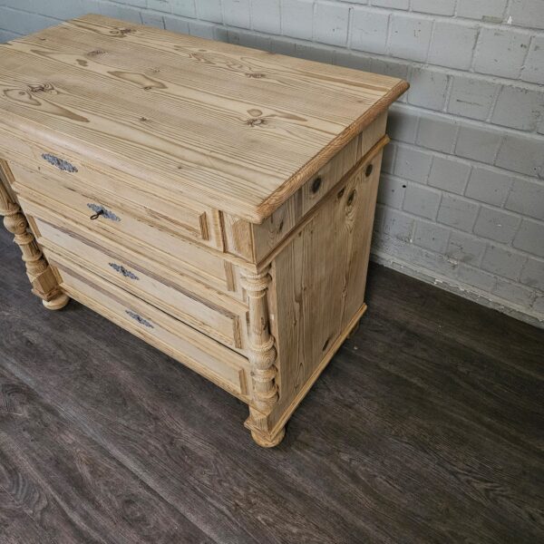 Kommode Gründerzeit 1880 Kiefer – Bild 8