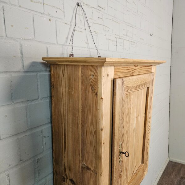 Hängeschrank Medizinschrank Jugendstil 1910 Kiefer – Bild 2
