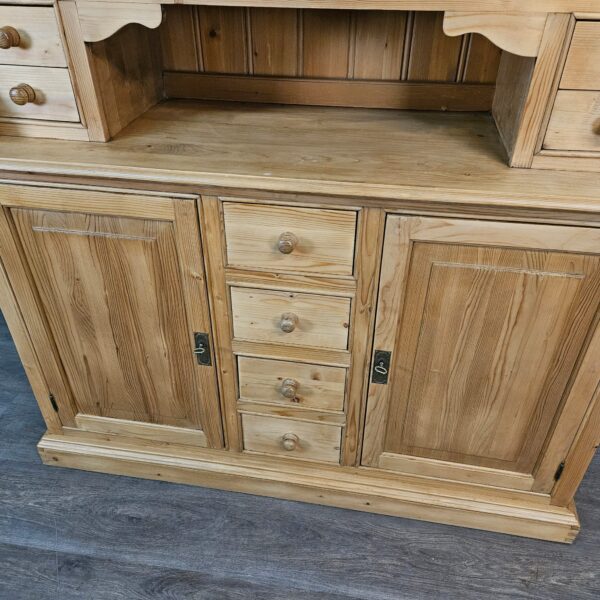Buffetschrank Küchenschrank Schrank 1,41 m Kiefer – Bild 8