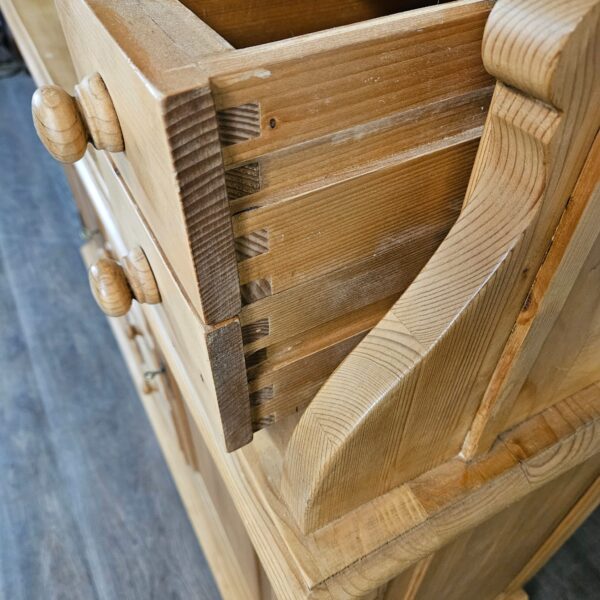Buffetschrank Küchenschrank Schrank 1,41 m Kiefer – Bild 13