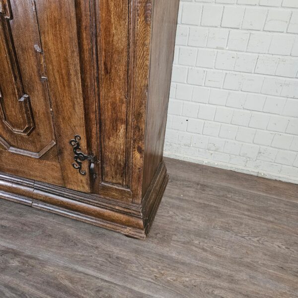 Schrank Kleiderschrank Barock 1780 Eiche – Bild 7