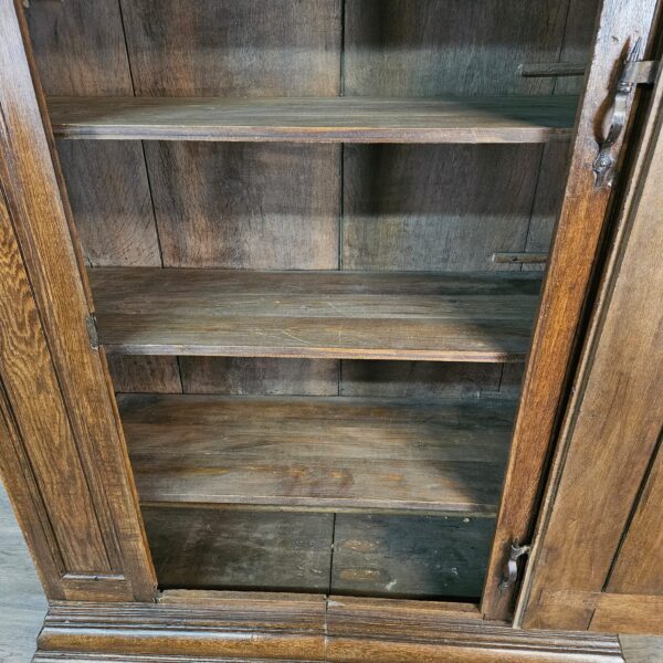 Schrank Kleiderschrank Barock 1780 Eiche – Bild 13