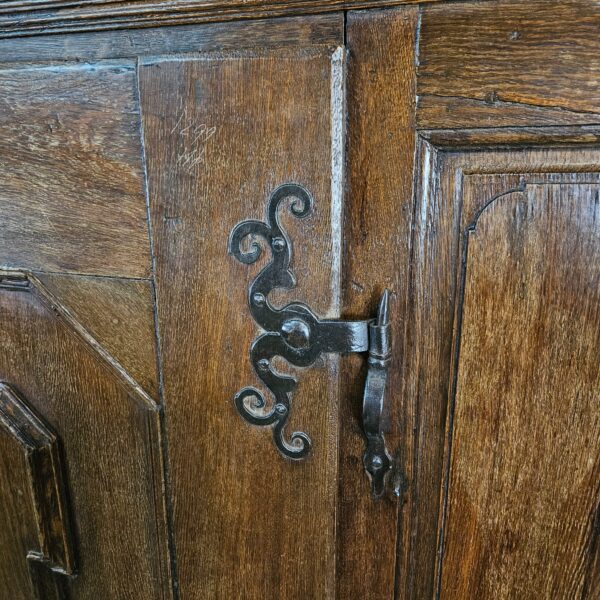 Schrank Kleiderschrank Barock 1780 Eiche – Bild 10