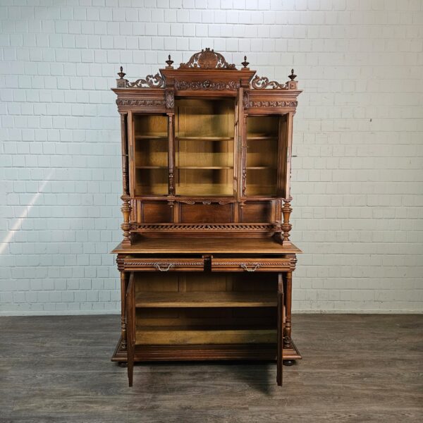Buffetschrank Schrank Gründerzeit 1880 Eiche – Bild 16