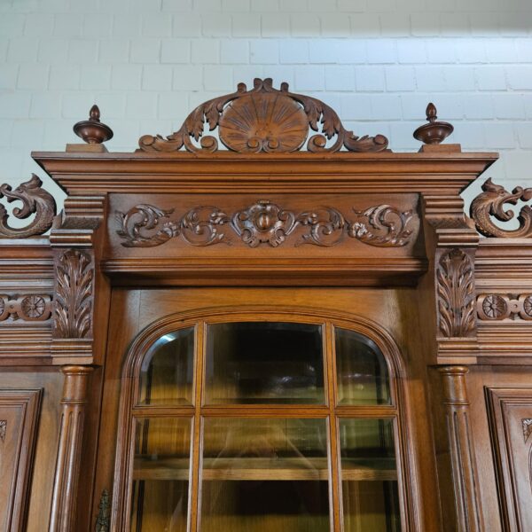Buffetschrank Schrank Gründerzeit 1880 Eiche – Bild 6