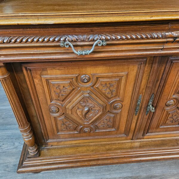 Buffetschrank Schrank Gründerzeit 1880 Eiche – Bild 10