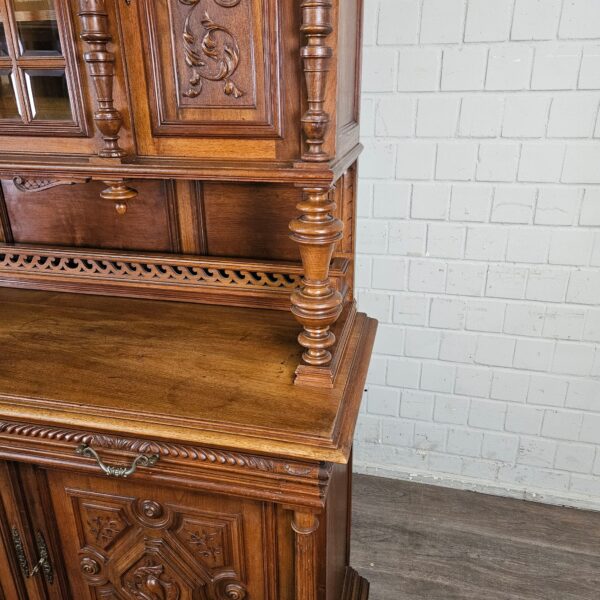 Buffetschrank Schrank Gründerzeit 1880 Eiche – Bild 13