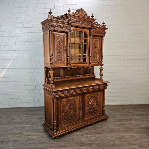 Buffetschrank Schrank Gründerzeit 1880 Eiche