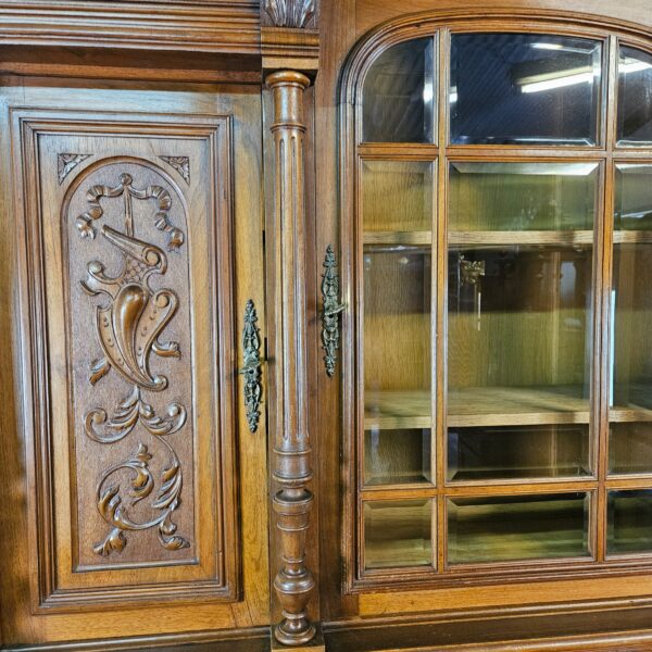 Buffetschrank Schrank Gründerzeit 1880 Eiche – Bild 15
