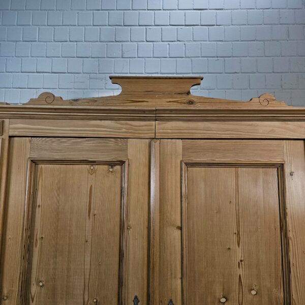 Schrank Kleiderschrank Gründerzeit 1880 Kiefer – Bild 11