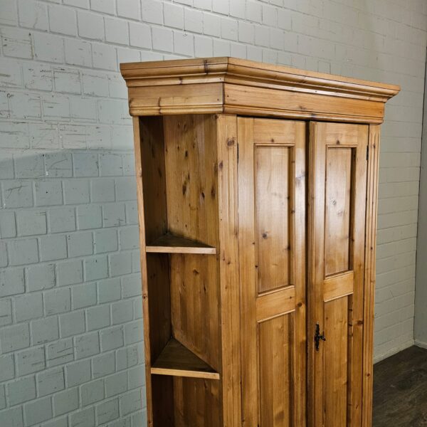 Eckschrank 1,10 m Kiefer – Bild 6