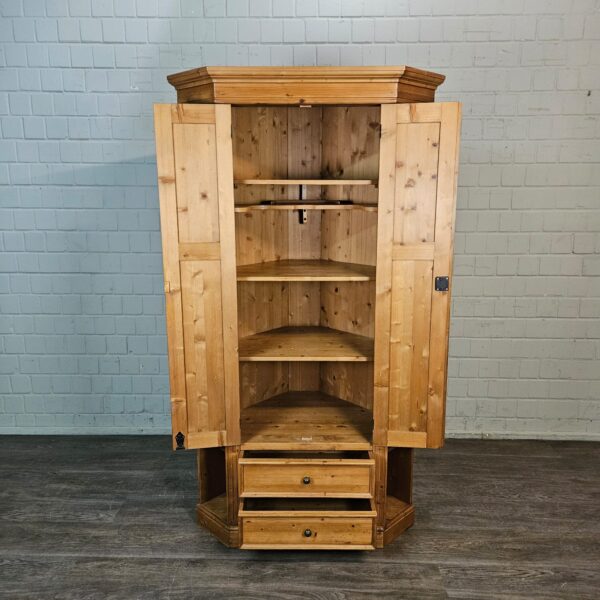 Eckschrank 1,10 m Kiefer – Bild 11