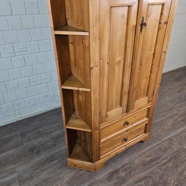 Eckschrank 1,10 m Kiefer – Bild 7