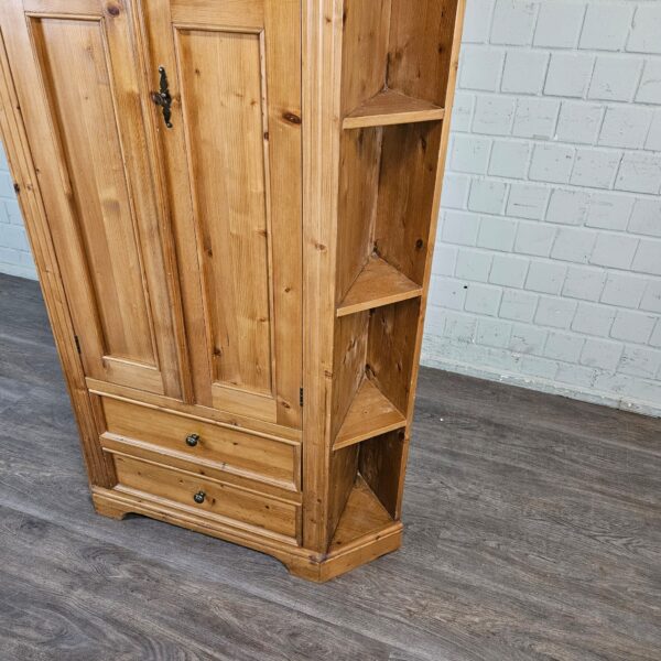 Eckschrank 1,10 m Kiefer – Bild 8