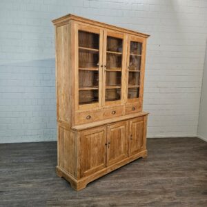 Vitrine Bücherschrank Teakholz 1,56 m