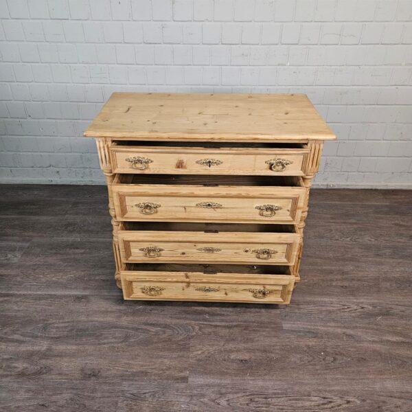 Kommode Gründerzeit 1880 Kiefer – Bild 10