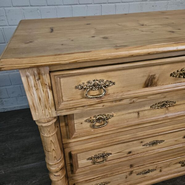 Kommode Gründerzeit 1880 Kiefer – Bild 6