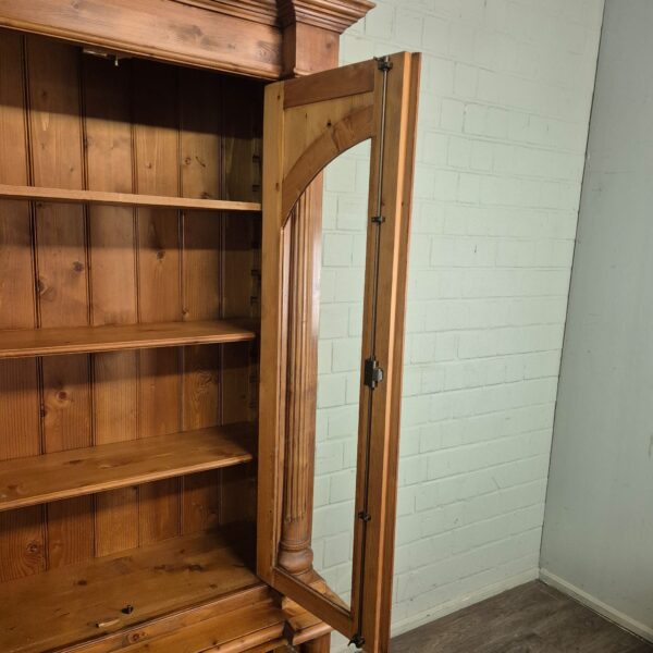Vitrine Bücherschrank Kiefer 2,10 m – Bild 12