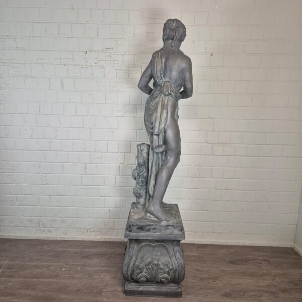 Skulptur Statue Frau 2,30 m Bronze 1920 – Bild 4