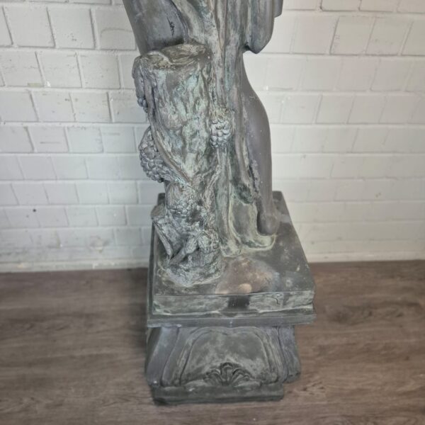 Skulptur Statue Frau 2,30 m Bronze 1920 – Bild 7