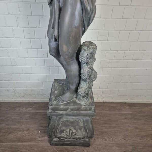 Skulptur Statue Frau 2,30 m Bronze 1920 – Bild 13