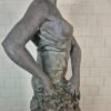 Skulptur Statue Frau 2,30 m Bronze 1920 – Bild 5