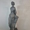 Skulptur Statue Frau 2,30 m Bronze 1920 – Bild 16
