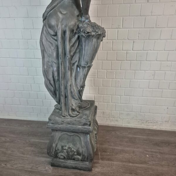 Skulptur Statue Frau 2,30 m Bronze 1920 – Bild 14