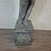 Skulptur Statue Frau 2,30 m Bronze 1920 – Bild 8