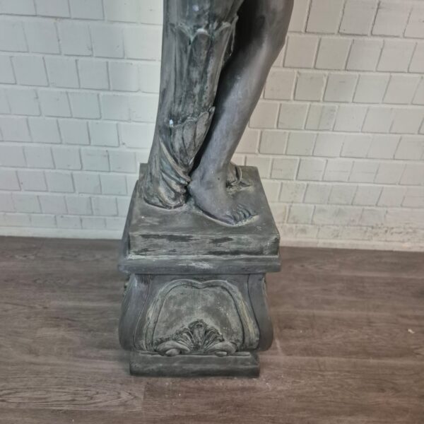 Skulptur Statue Frau 2,30 m Bronze 1920 – Bild 8