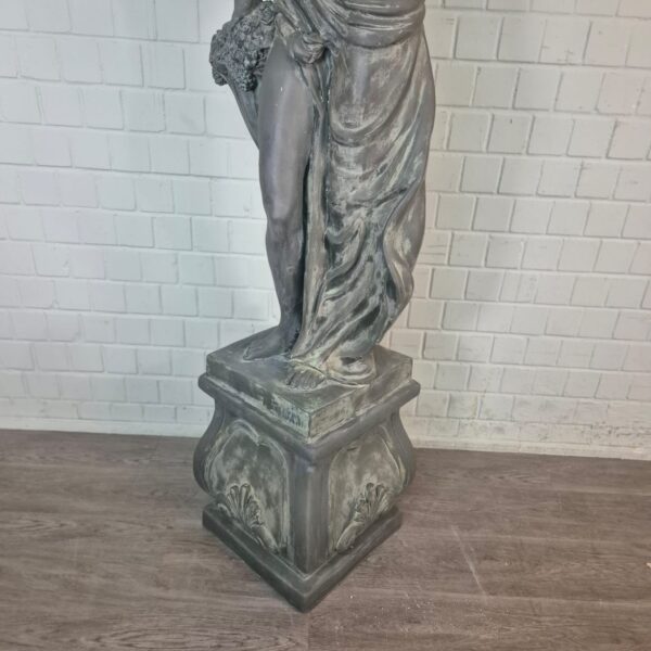 Skulptur Statue Frau 2,30 m Bronze 1920 – Bild 13
