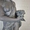 Skulpturen Statuen Frauen 2,30 m Bronze 1920 – Bild 11