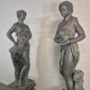 Skulpturen Statuen Frauen 2,30 m Bronze 1920 – Bild 7