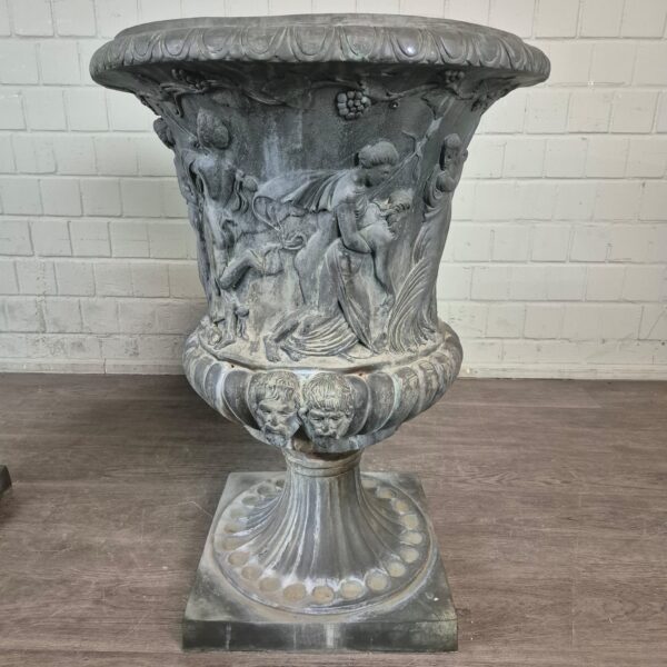 Vase Blumenkübel Bronze 0,90 m Set – Bild 5