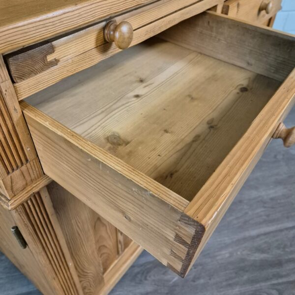 Buffetschrank Schrank Jugendstil 1905 Kiefer – Bild 14