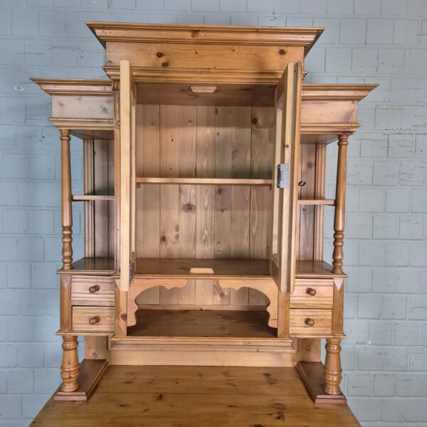 Buffetschrank Küchenschrank Schrank 1,13 m Kiefer – Bild 12