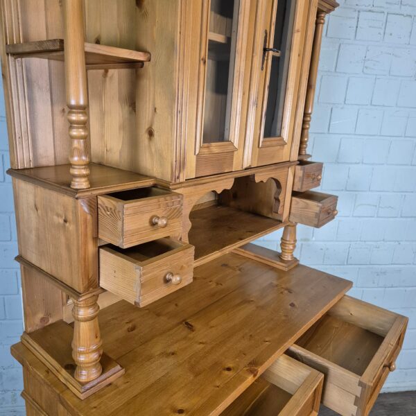 Buffetschrank Küchenschrank Schrank 1,13 m Kiefer – Bild 15