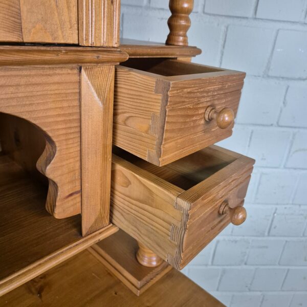 Buffetschrank Küchenschrank Schrank 1,13 m Kiefer – Bild 16