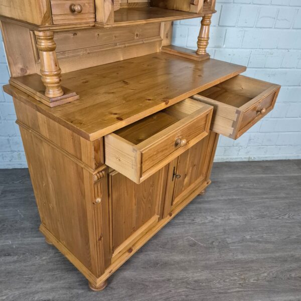 Buffetschrank Küchenschrank Schrank 1,13 m Kiefer – Bild 17