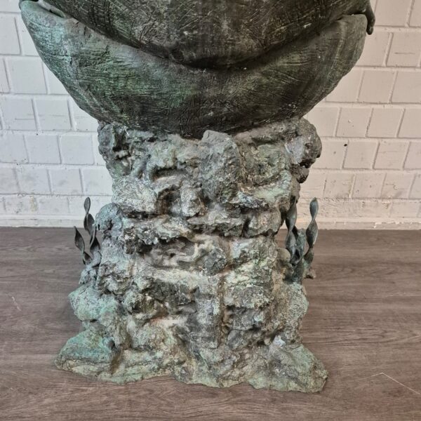 Brunnen Wasserspiel "Muschel mit Putten" Bronze 1,53 m – Bild 10